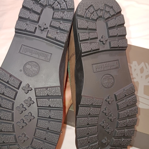 TIMBERLAND FIELD BOOTS 6inch brown beef/broccoli 6m juniors nubuck - Picture 4 of 14